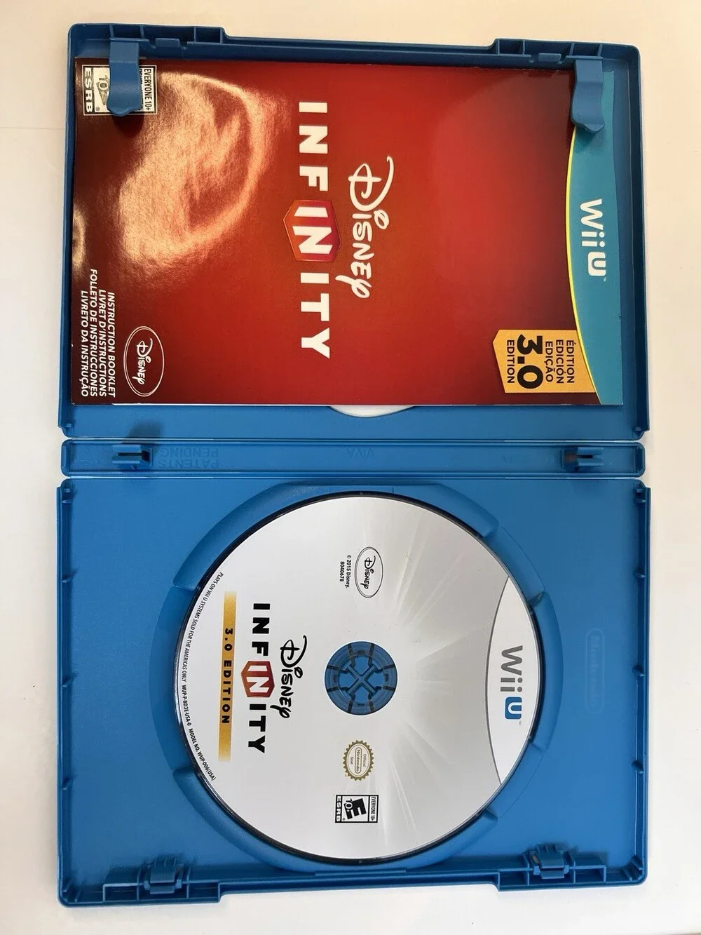 Disney Infinity 3.0 Wii U Bundle Portal Star Wars Force Awakens Toy Box CIB